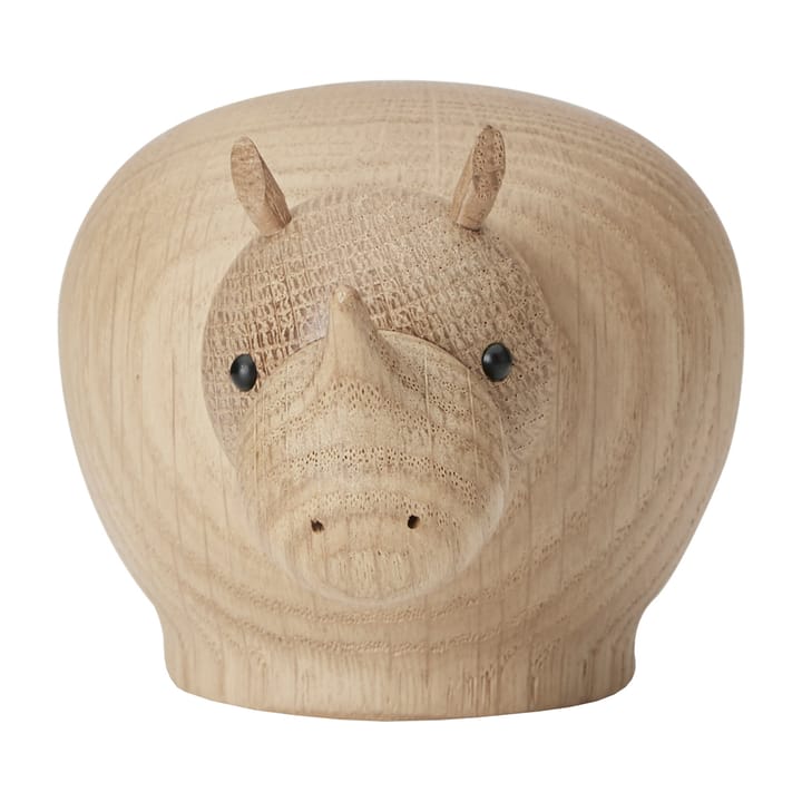Rinoceronte in legno Rina - Piccolo - Woud