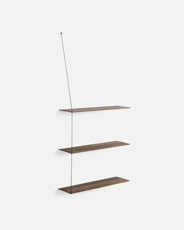 Scaffale aggiuntiva Stedge - Rovere affumicato, 80 cm - Woud
