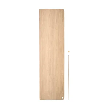 Scaffale aggiuntiva Stedge - Rovere sbiancato-ottone - Woud