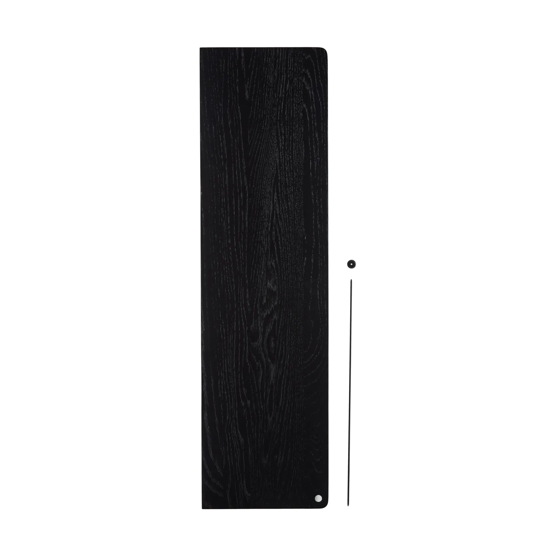 Scaffale aggiuntiva Stedge, Rovere verniciato nero, 80 cm Woud