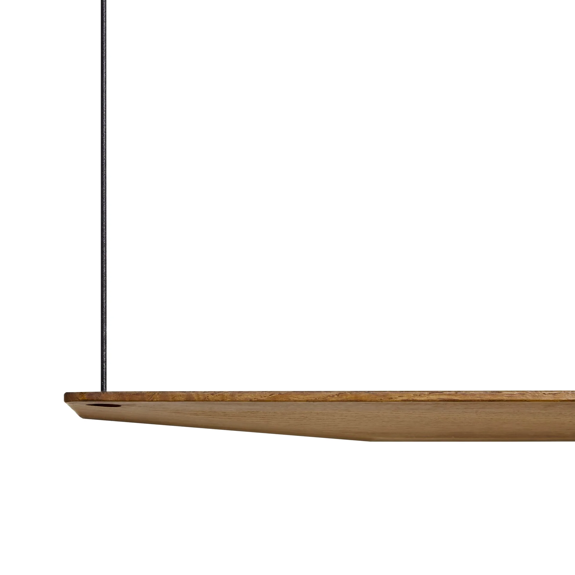 Scaffale Stedge, Rovere affumicato-nero, 80 cm, 2 ripiani Woud