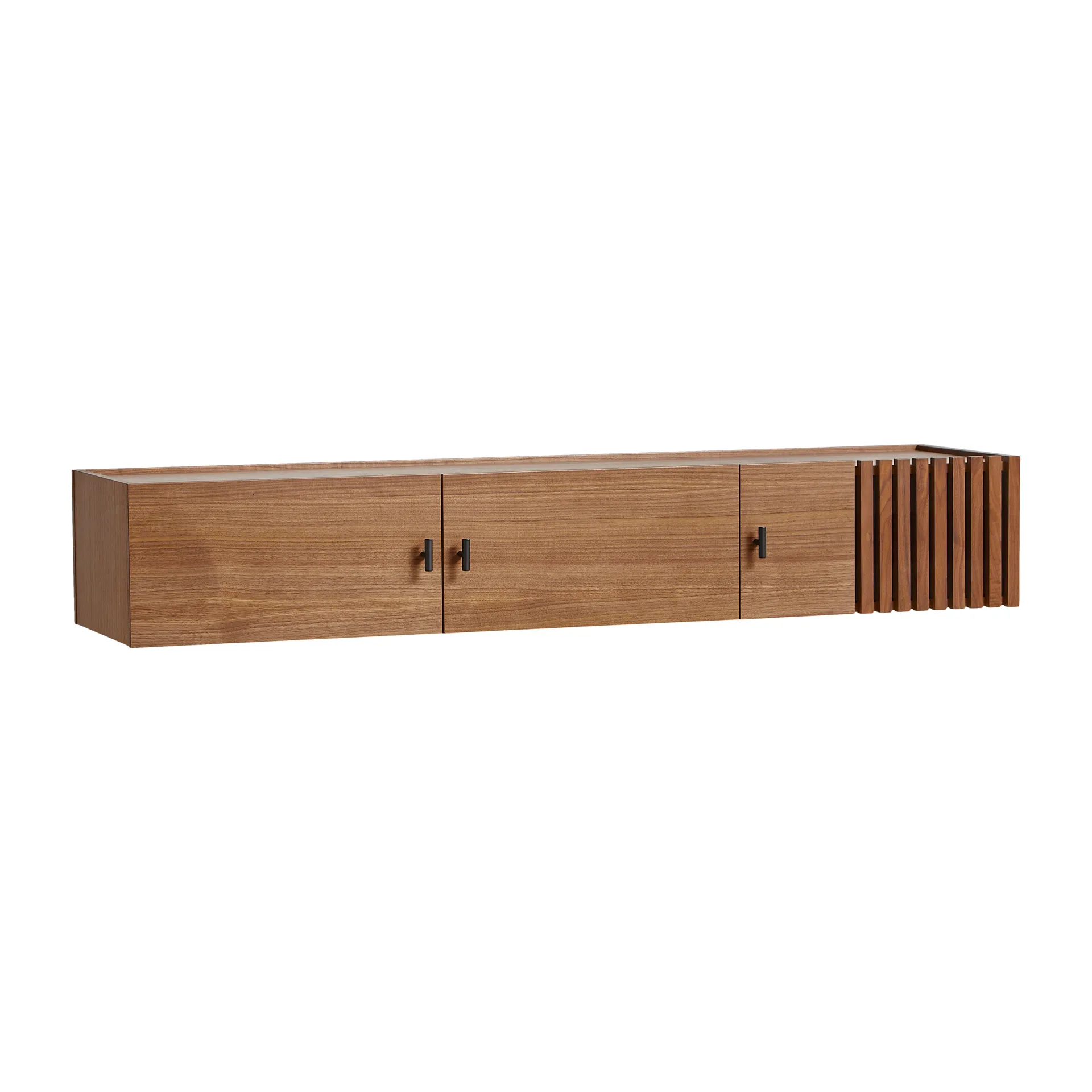 Sideboard montato a parete Array, 150 cm, Noce Woud