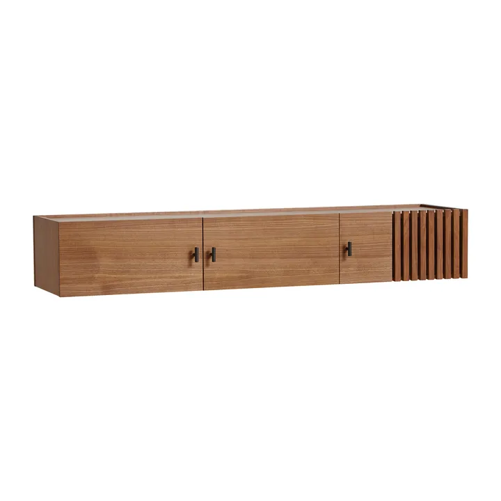 Sideboard montato a parete Array, 150 cm - Noce - Woud