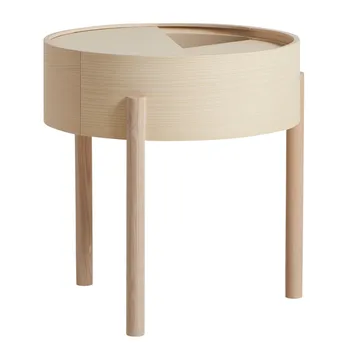Tavolino Arc - Bianco - frassino pigmentato - Woud