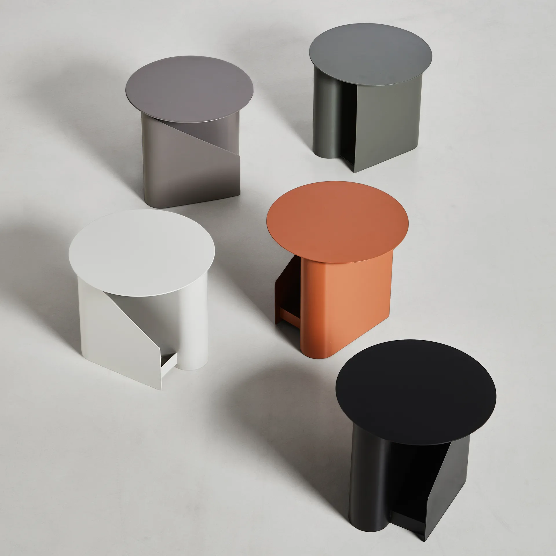 Tavolino Sentrum, Burnt orange Woud