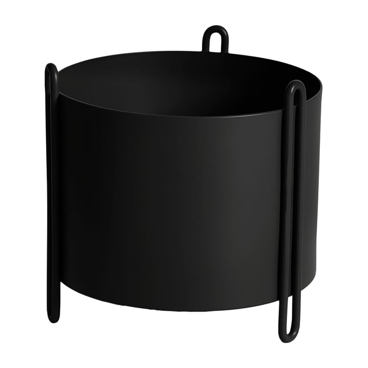 Vaso da fiori Pidestall piccolo - Nero - Woud