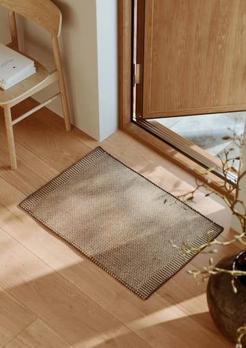 Zerbino Rombo - Marrone, 60x90 cm - Woud