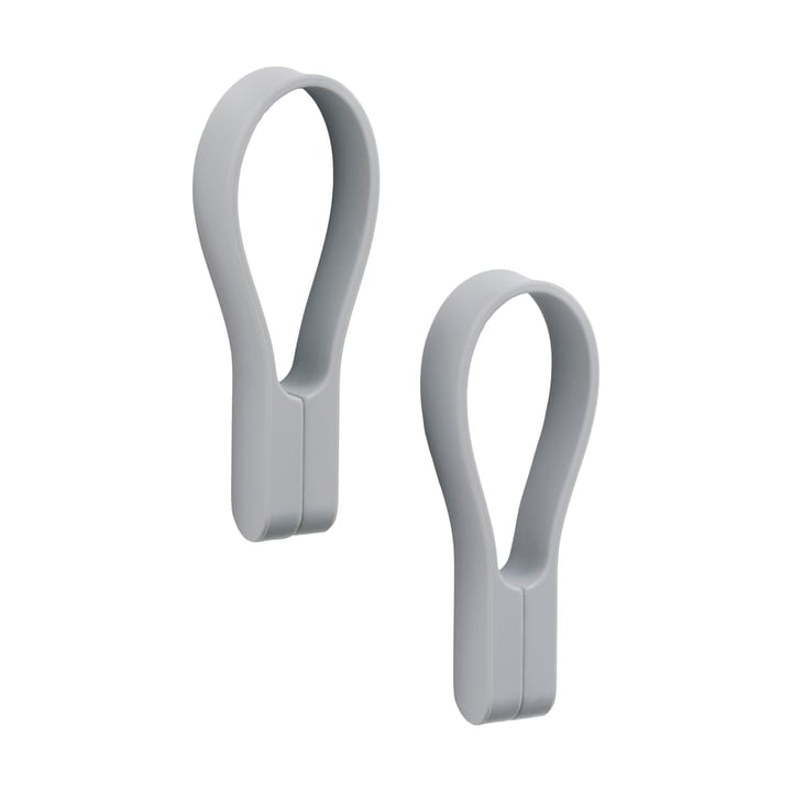 Appendiabiti magnetico Loop 2 pezzi - Gull grigio - Zone Denmark