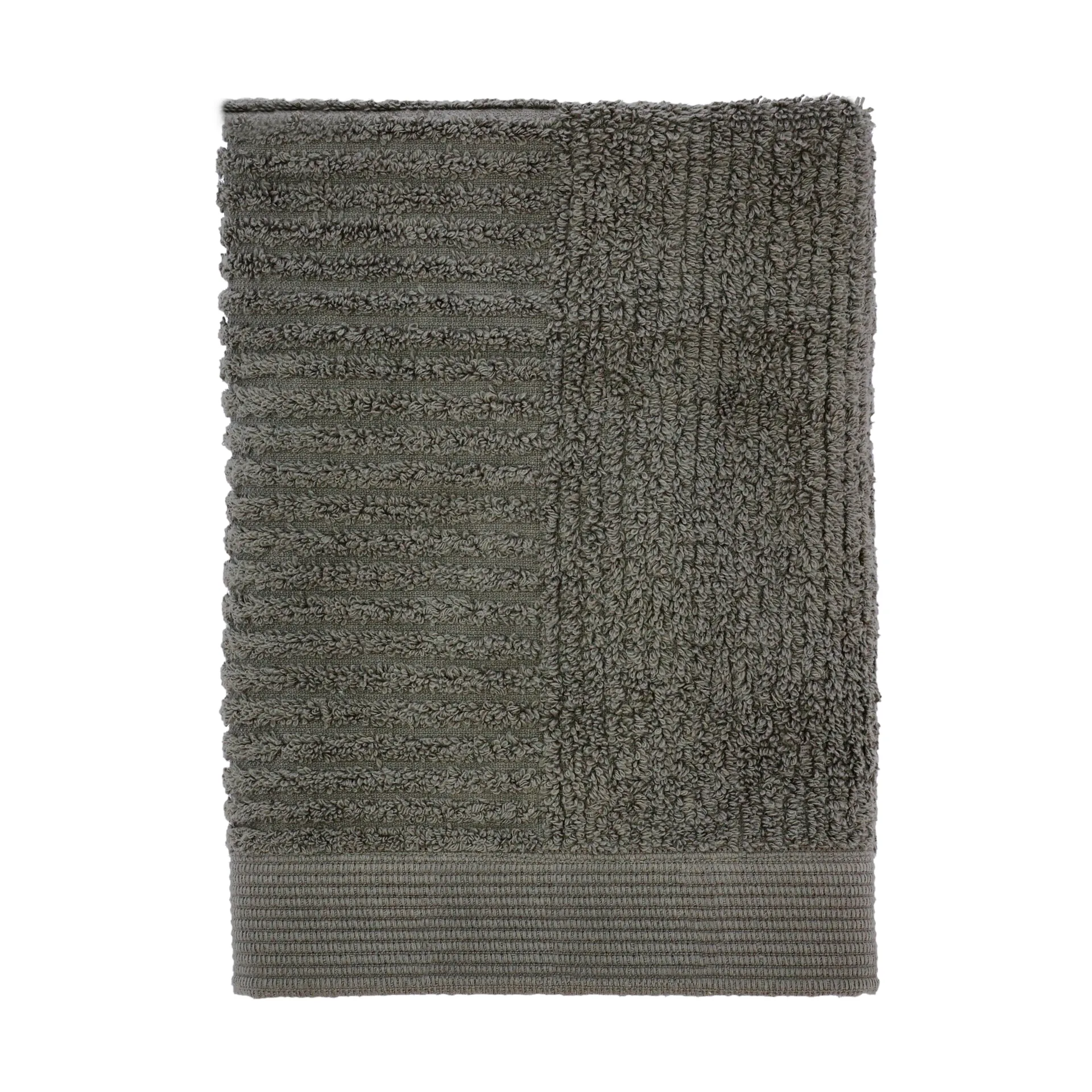 Asciugamano Classic 50x70 cm, Olive green Zone Denmark