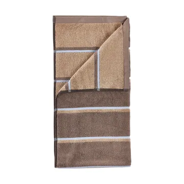 Asciugamano sauna - Taupe-camel-sky blue, 70x140 cm - Zone Denmark