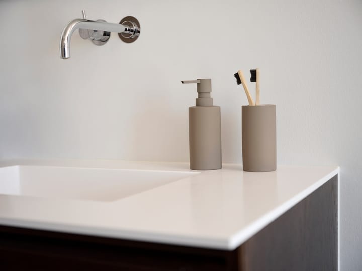 Bicchiere per spazzolino Solo , Taupe Zone Denmark