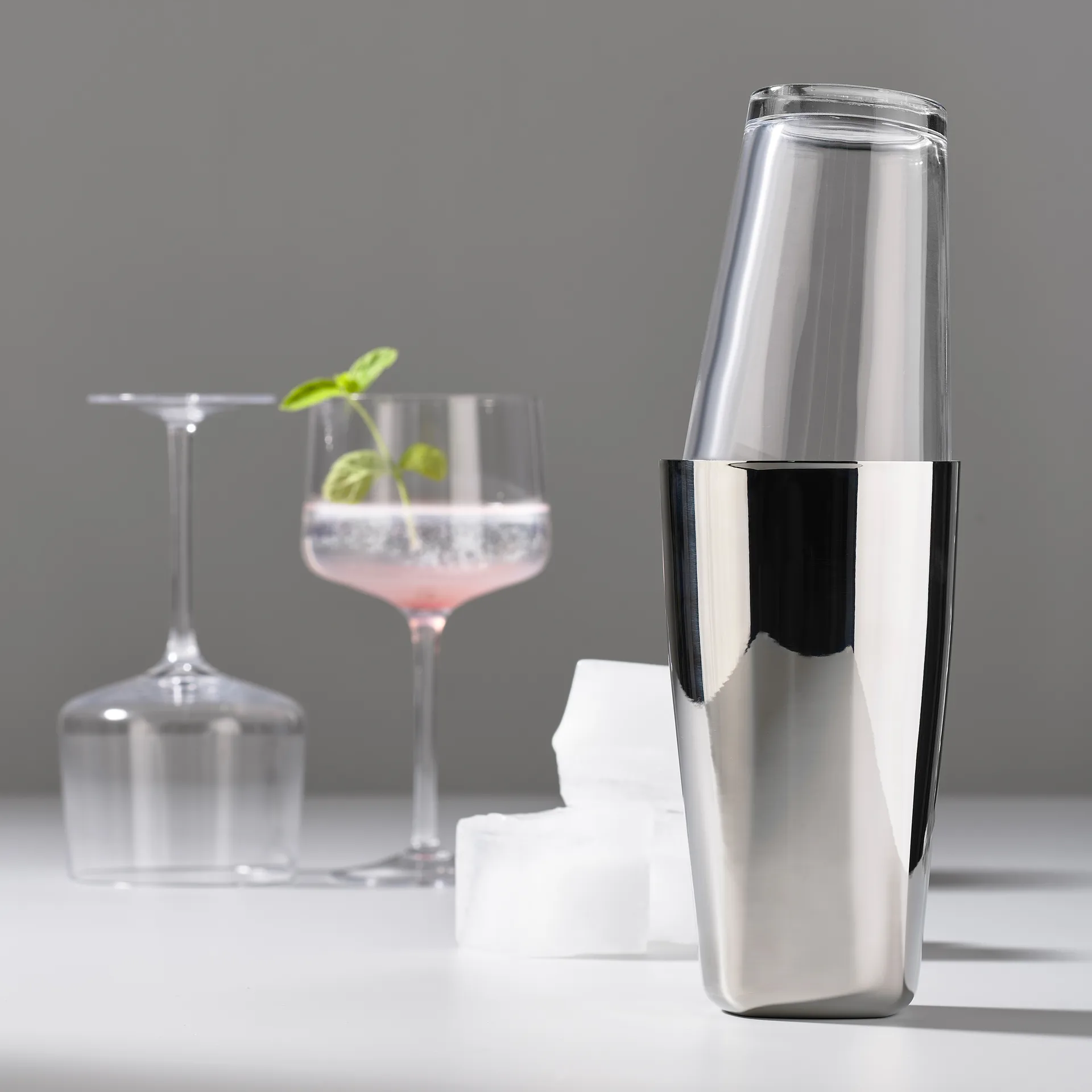 Boston Shaker Rocks, acciaio lucidato Zone Denmark