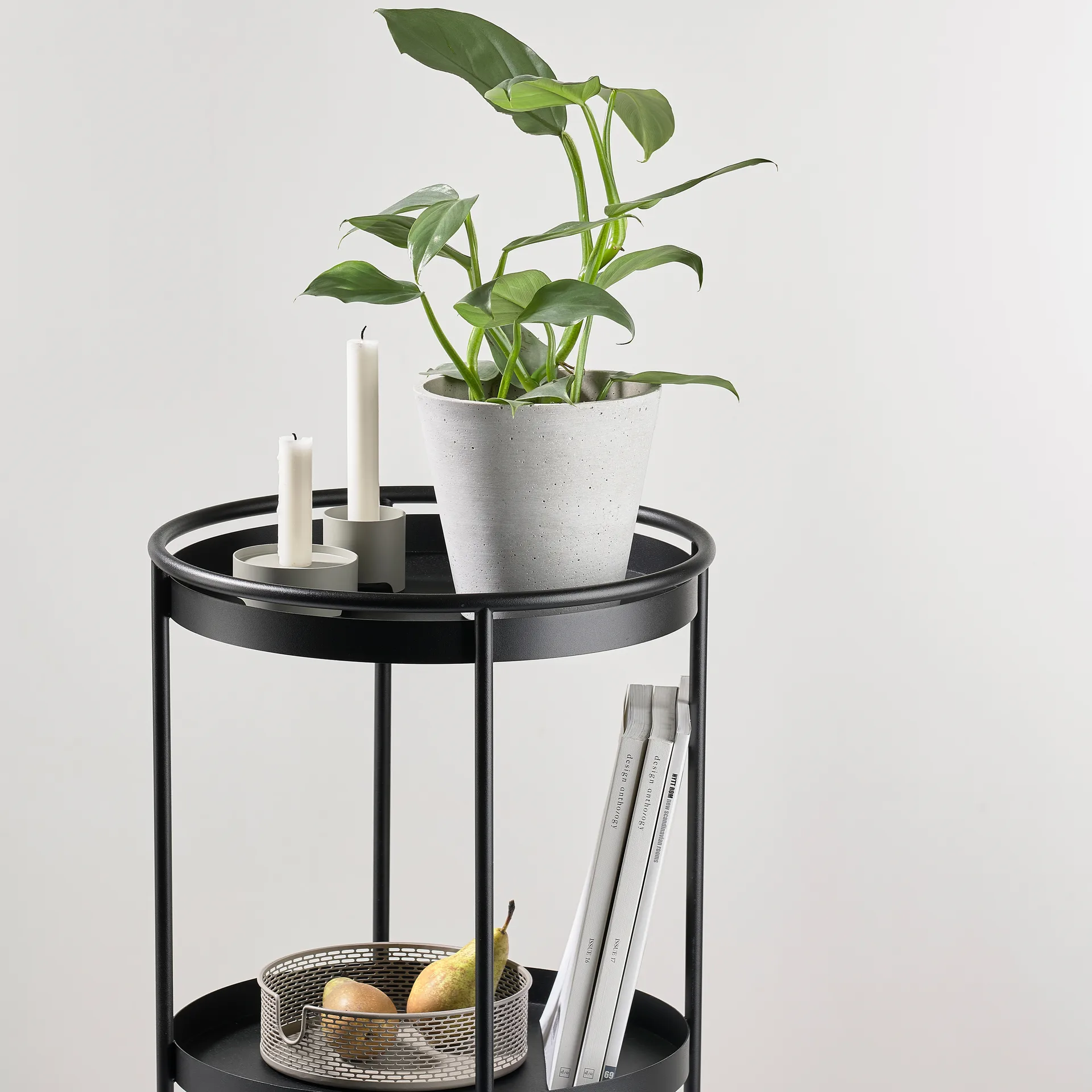 Carrello bar Rocks, nero Zone Denmark