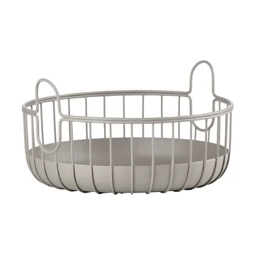 Cesta Inu Ø22x8 cm - Taupe - Zone Denmark