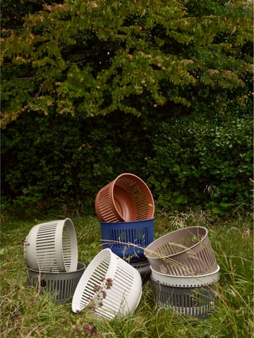 Cesta per biancheria Ume Ø40x29 cm - Terracotta - Zone Denmark
