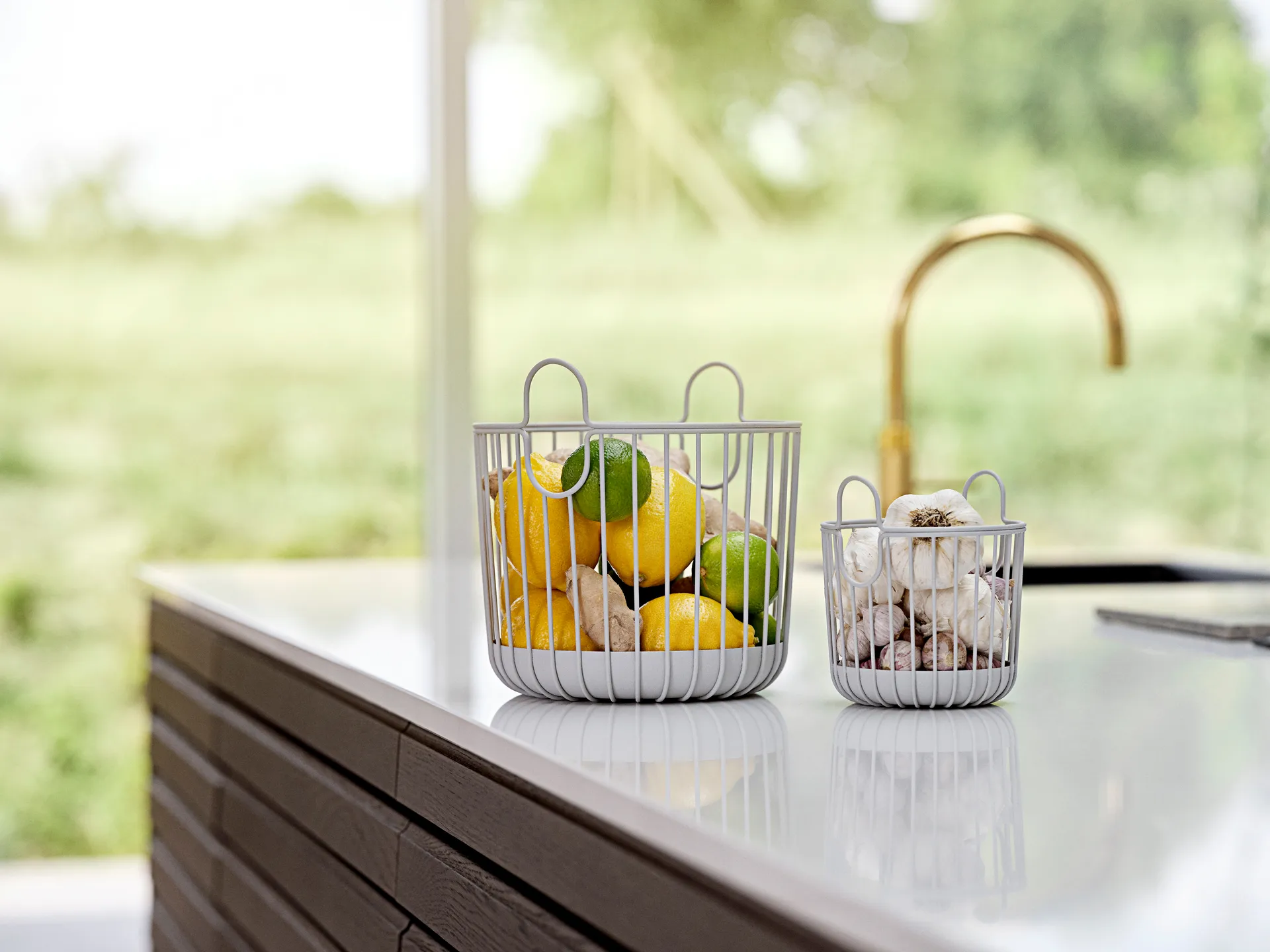 Cesto Inu 10,5x13,5 cm, Soft grey Zone Denmark