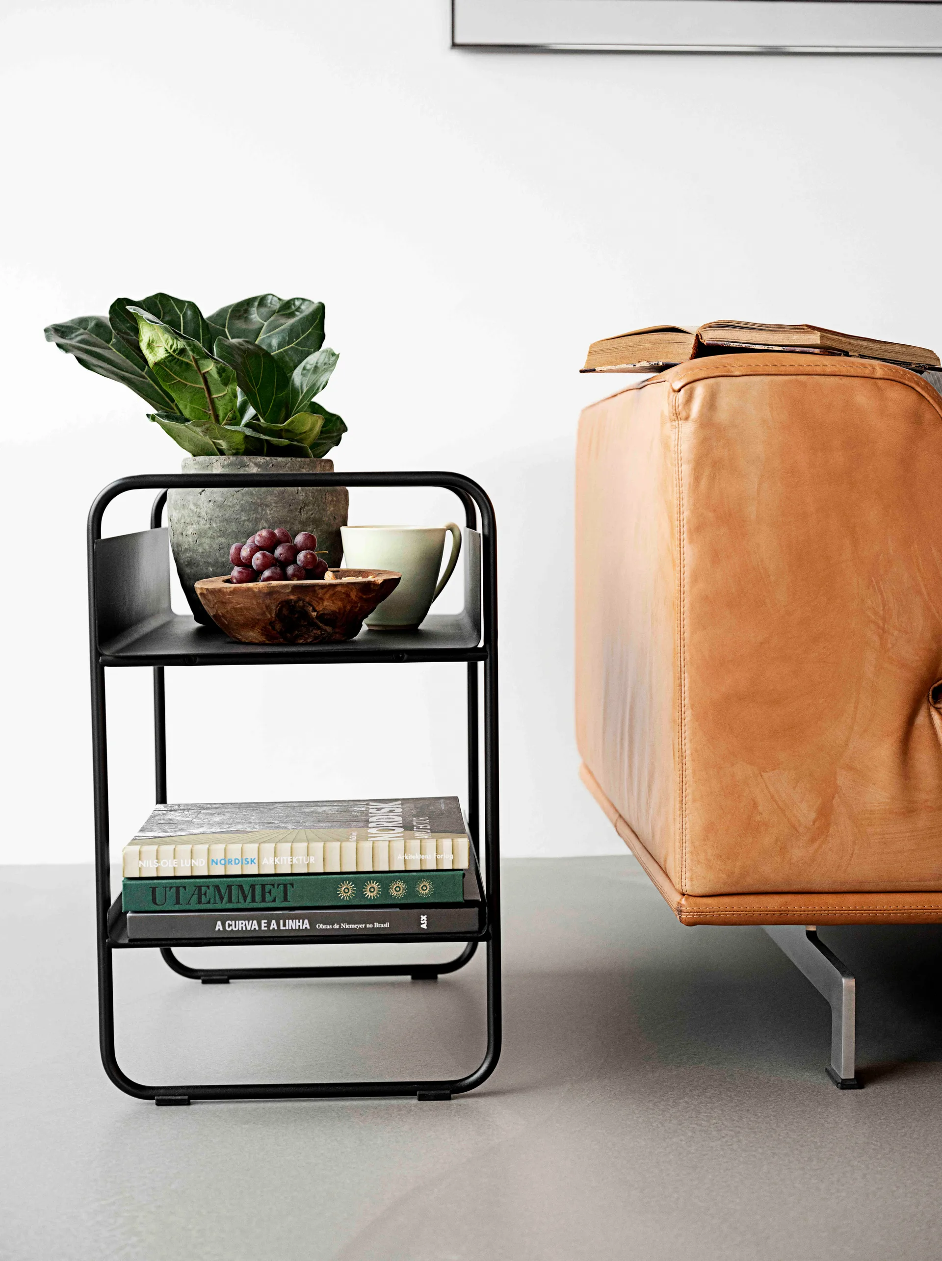 Consolle A-Console Table 48x35,6x55,5 cm, Grigio chiaro Zone Denmark