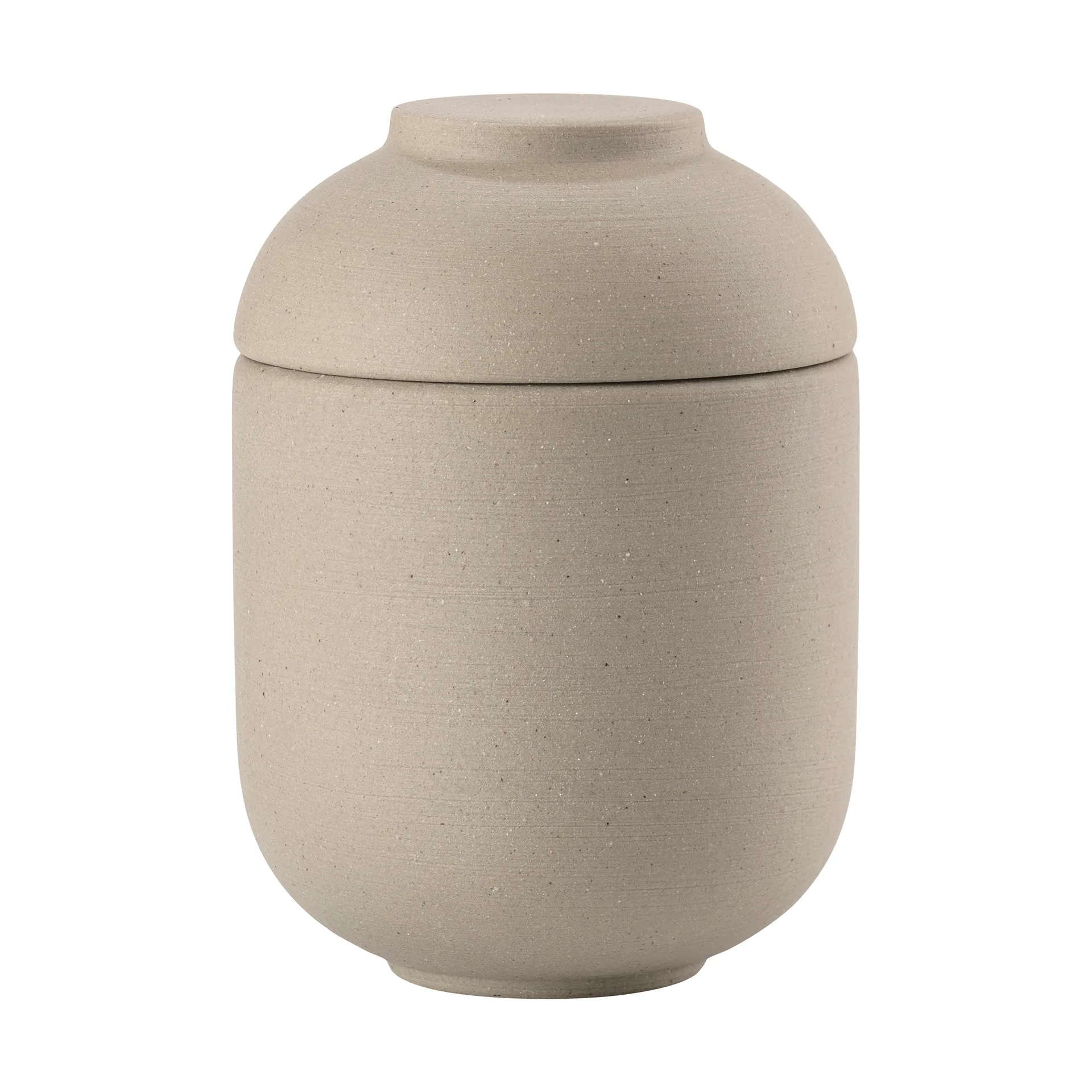Contenitore con coperchio Sensu Ø6,5x9 cm, Taupe Zone Denmark
