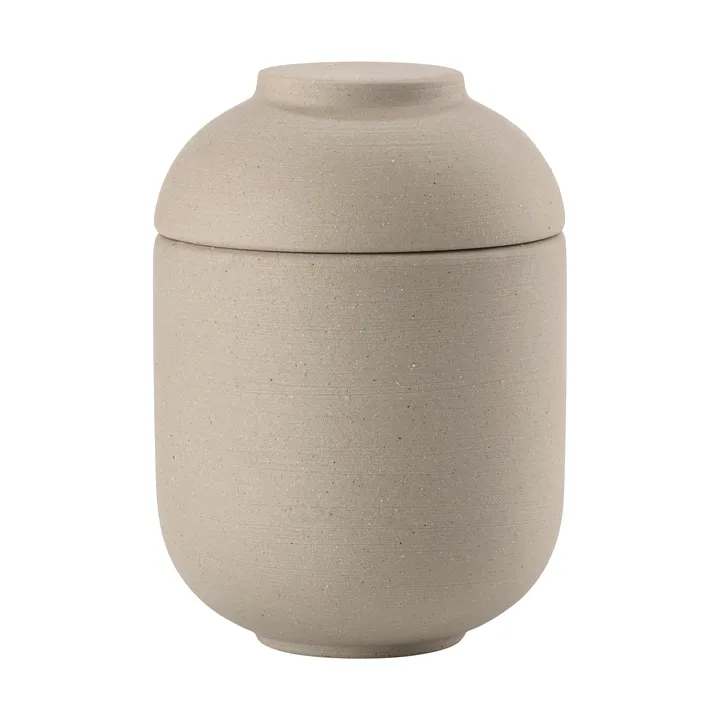 Contenitore con coperchio Sensu Ø6,5x9 cm - Taupe - Zone Denmark
