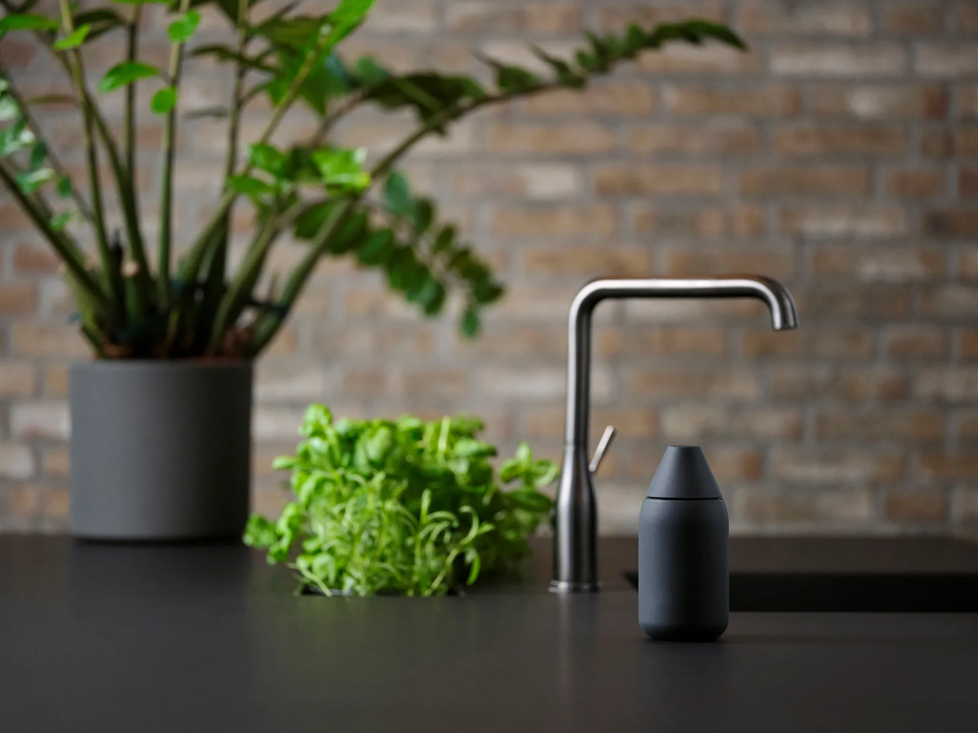 Dispenser per sapone Singles, Nero Zone Denmark