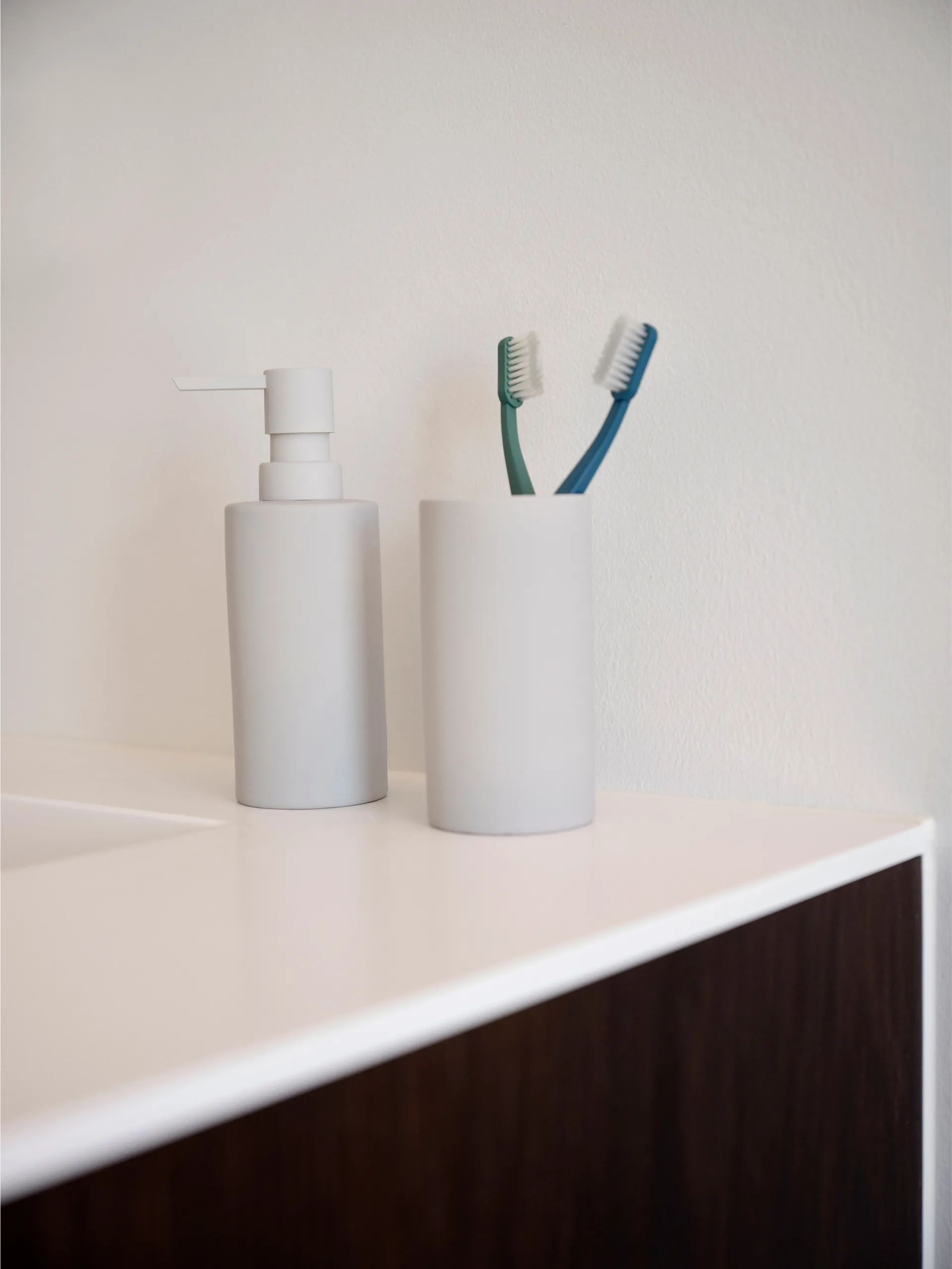 Dispenser per sapone Solo , Soft Grey Zone Denmark
