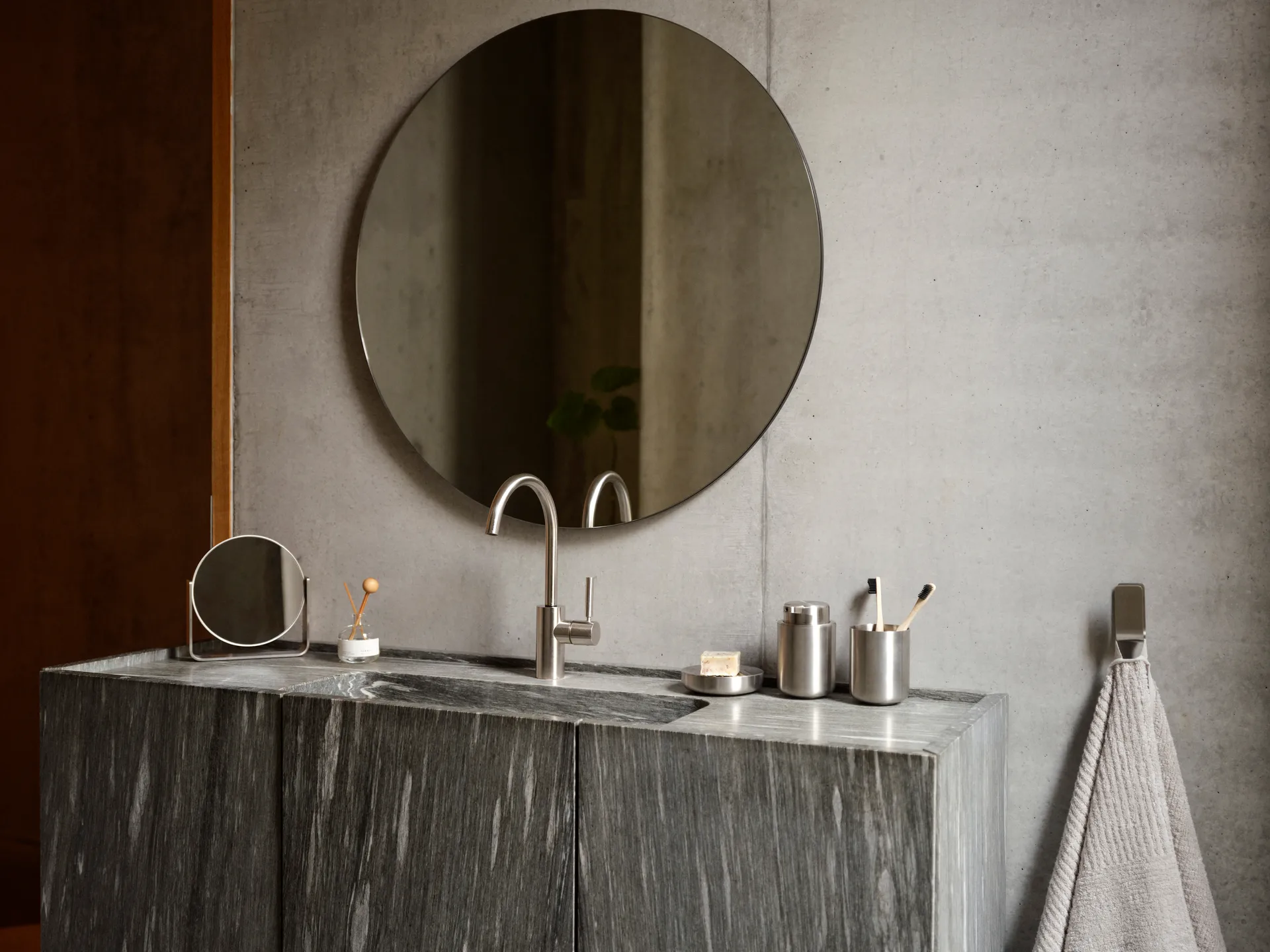 Dispenser sapone Ume, Acciaio Zone Denmark