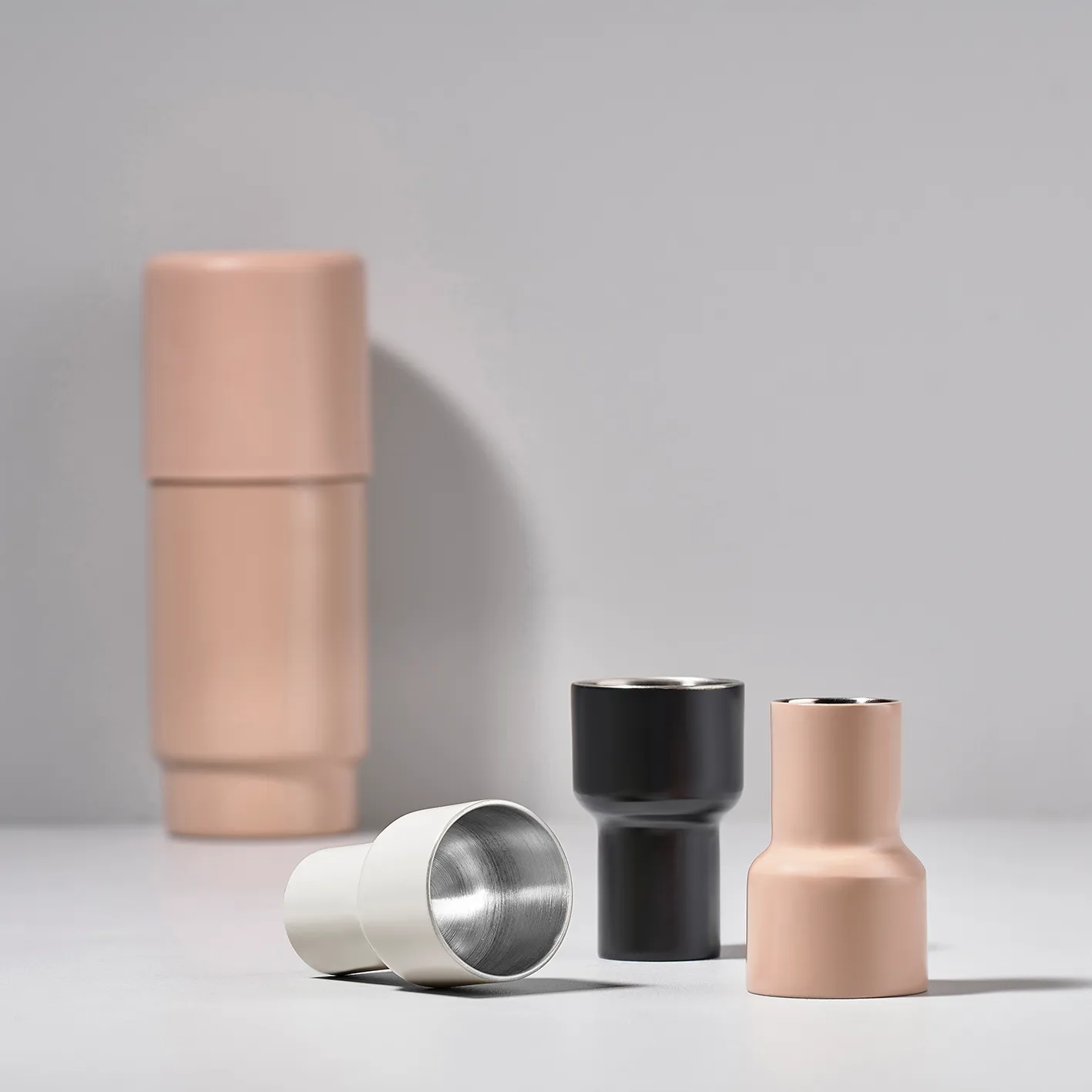 Jigger Rocks 3,6/6 cl, warm grey Zone Denmark