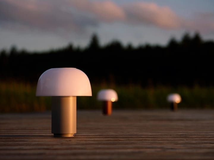 Lampada da tavolo portatile Harvest Moon 22 cm - Warm grey - Zone Denmark