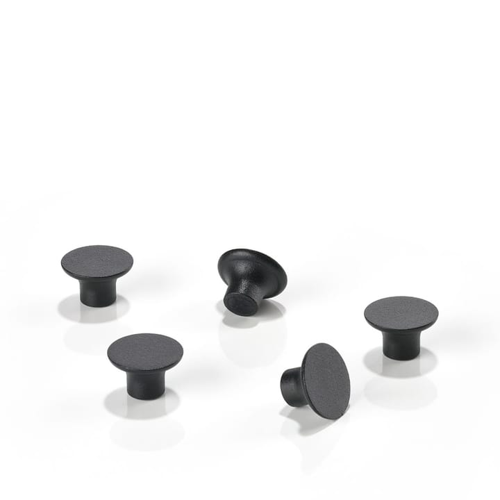 Magnete A-Magnet, nero, confezione da 5 Zone Denmark