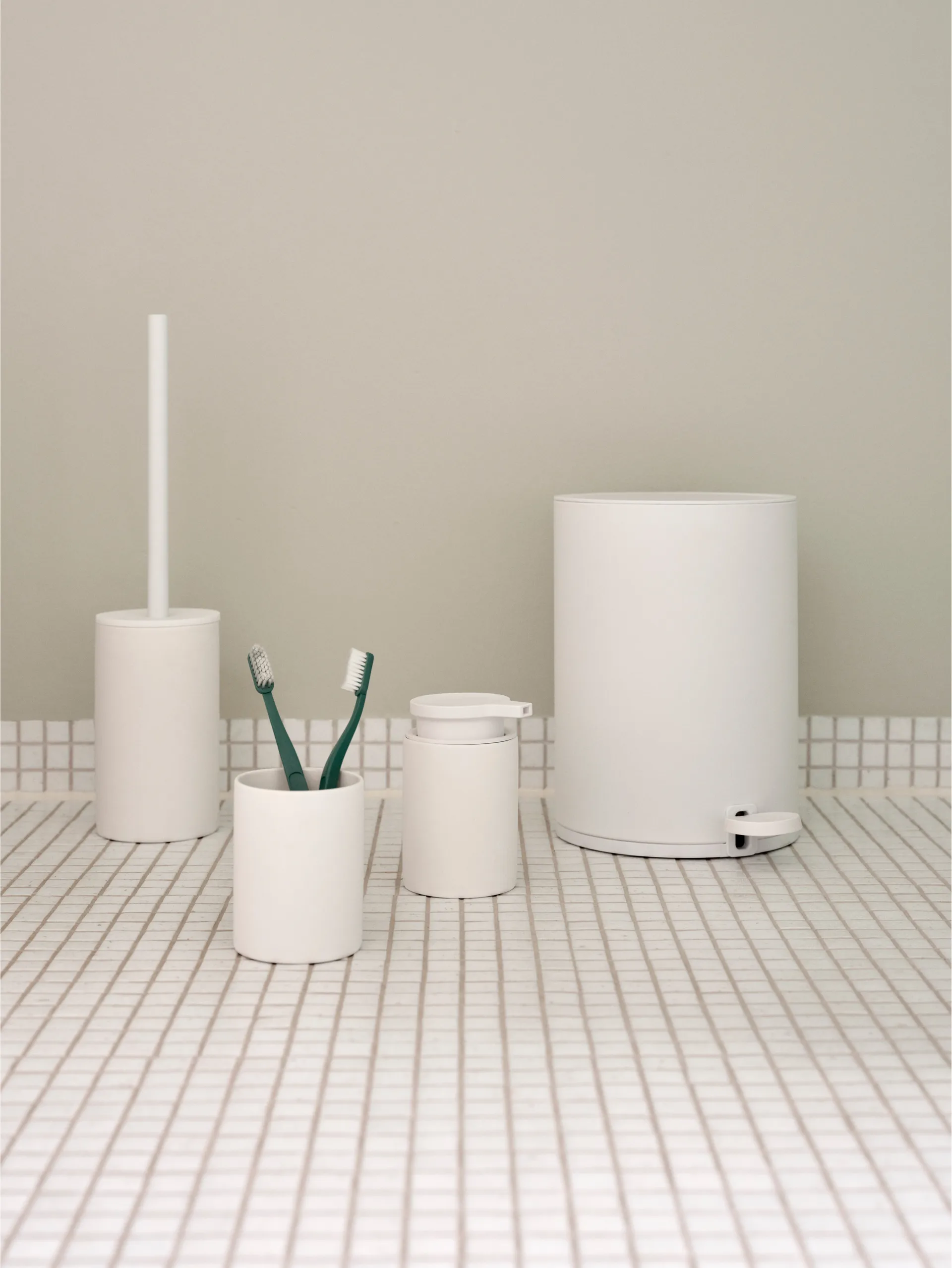 Pattumiera a pedale Karma 3 L, Bianco Zone Denmark