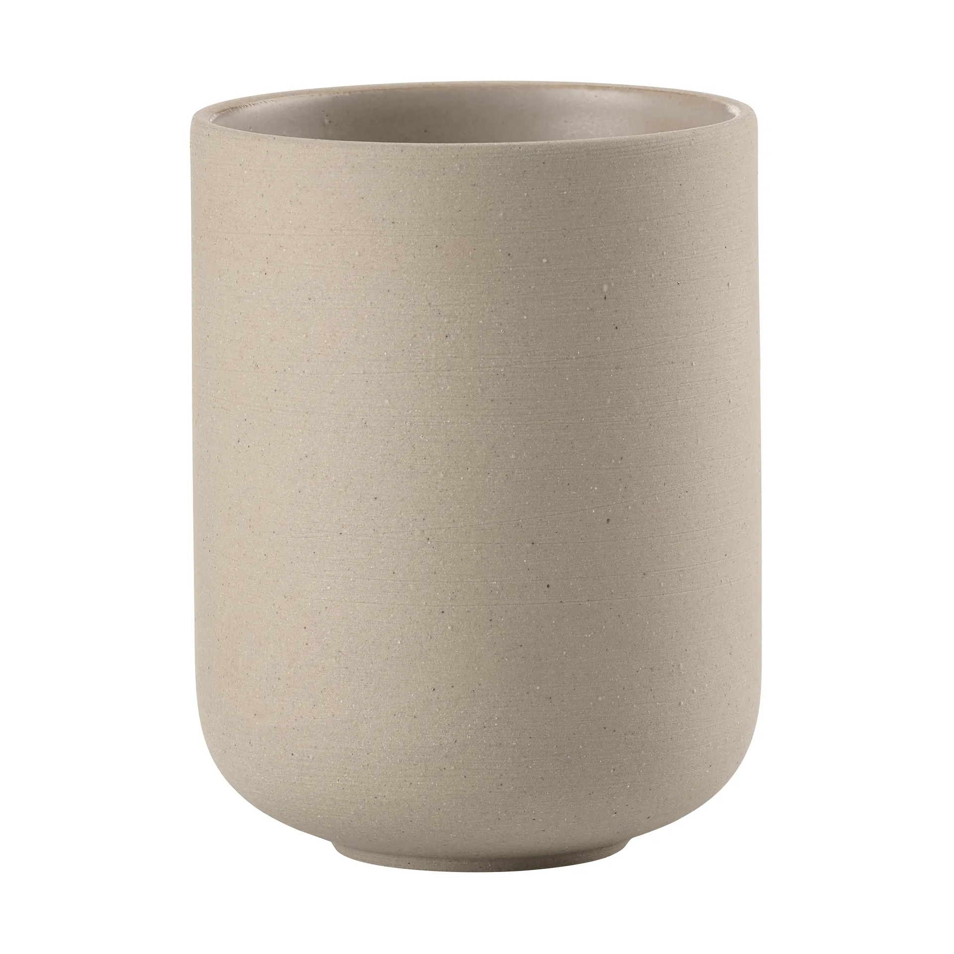 Porta spazzolini Sensu Ø7,4x9,5 cm, Taupe Zone Denmark