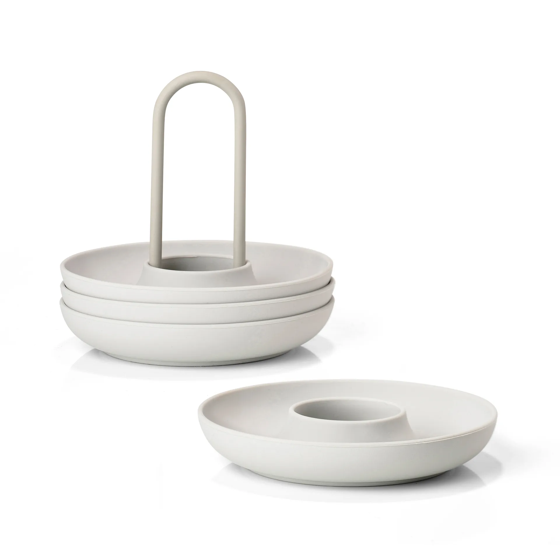 Portauovo con supporto Singles, Warm grey Zone Denmark