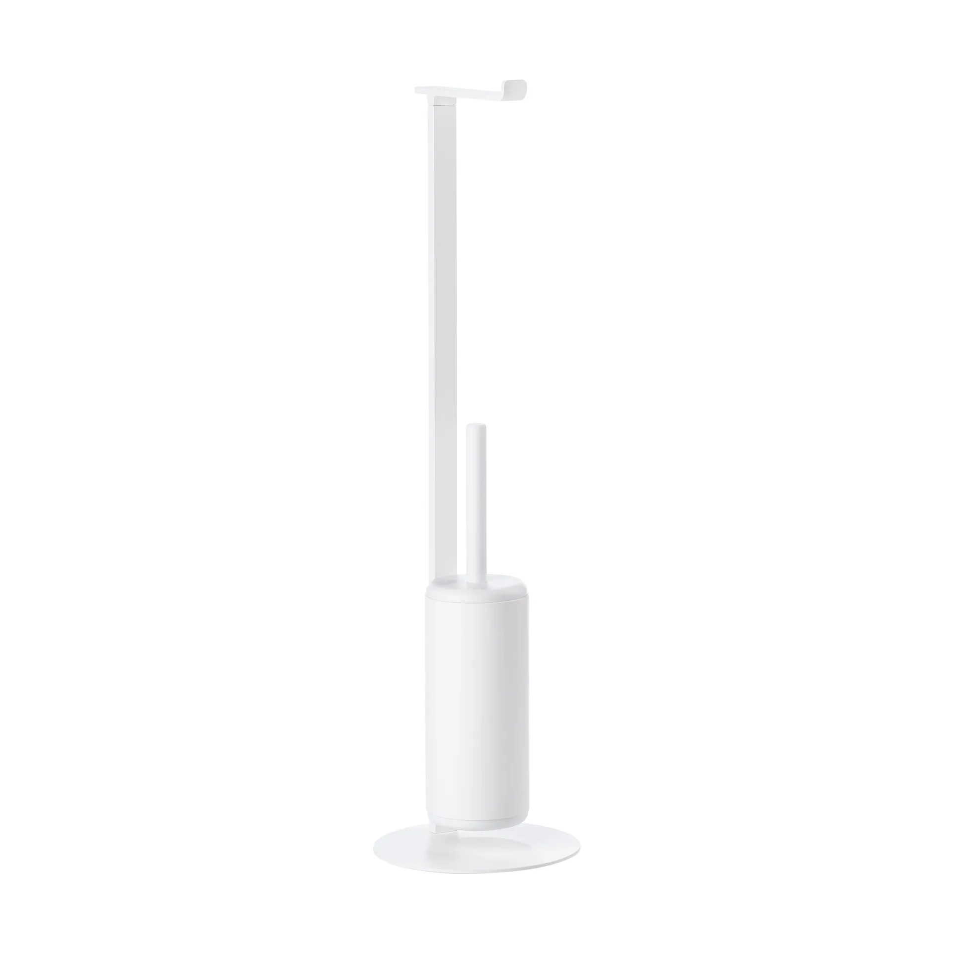 Rim portarotolo con spazzola, Bianco Zone Denmark