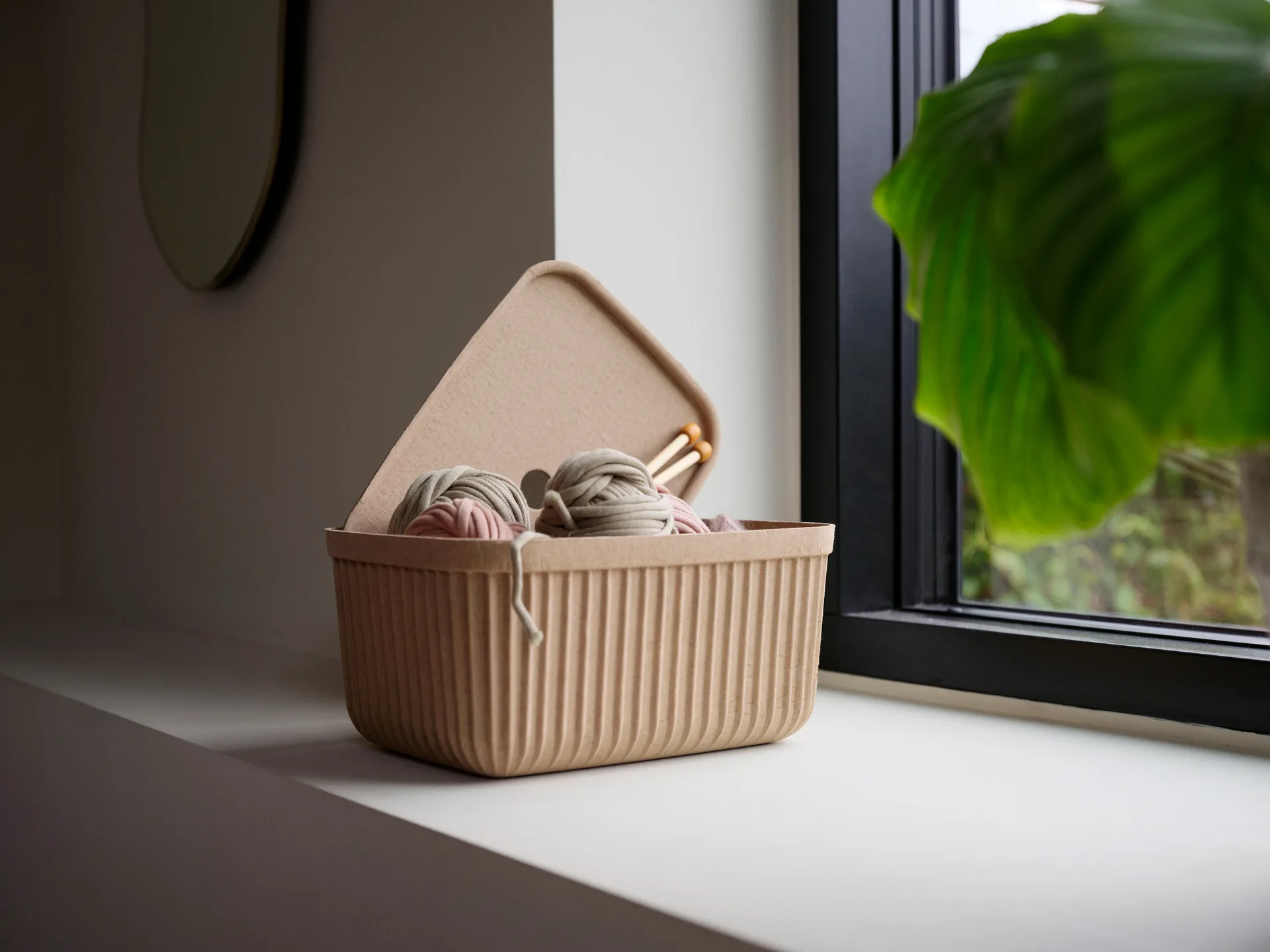 Scatola per conservazione Pulp 23x32 cm confezione da 2, Marrone Naturale Zone Denmark