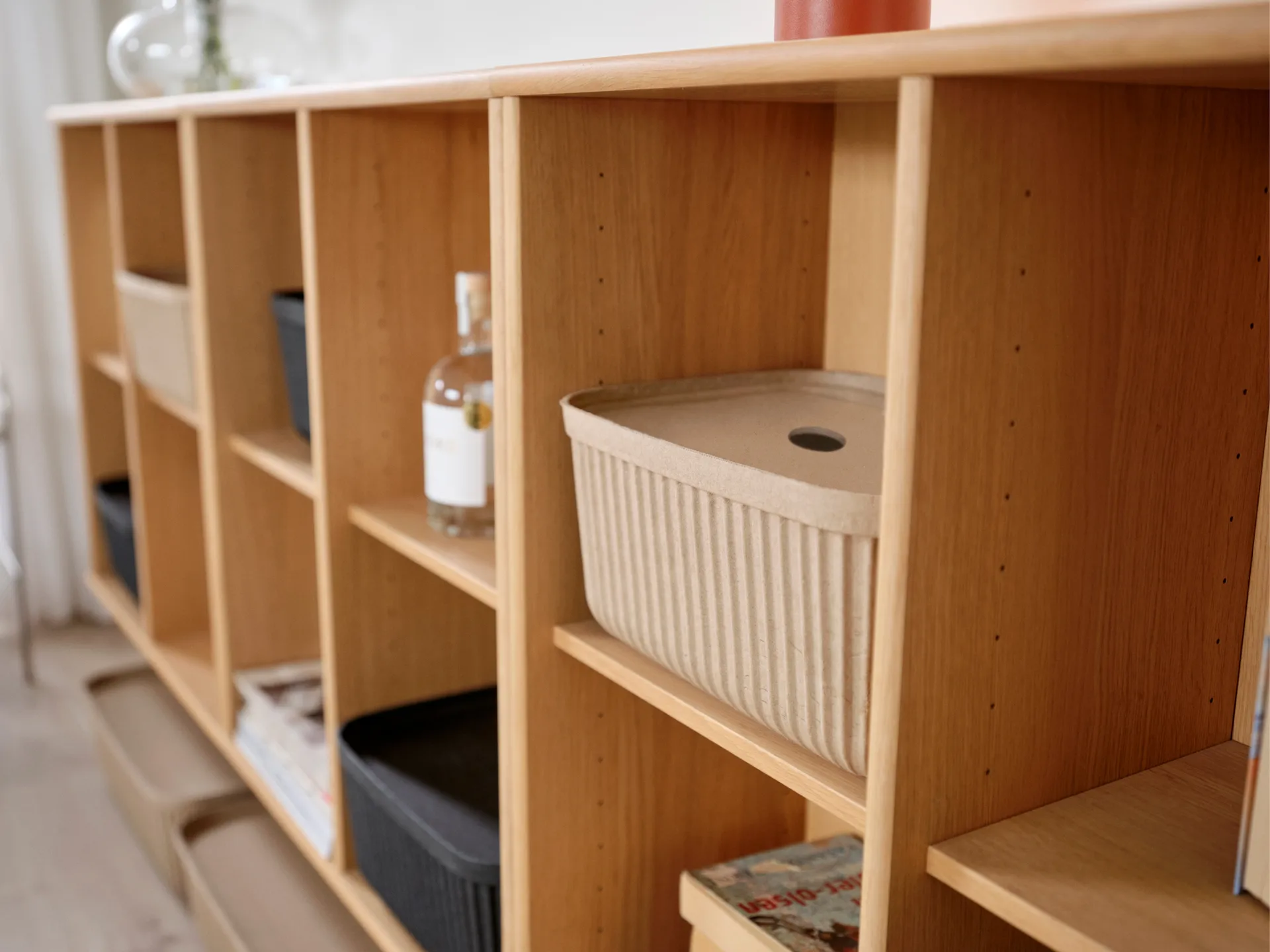 Scatola per conservazione Pulp 23x32 cm confezione da 2, Nero Zone Denmark