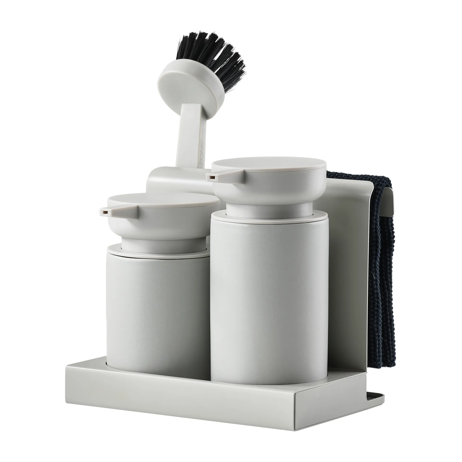 Set da 5 pezzi per il lavandino della cucina Diish, Warm grey Zone Denmark