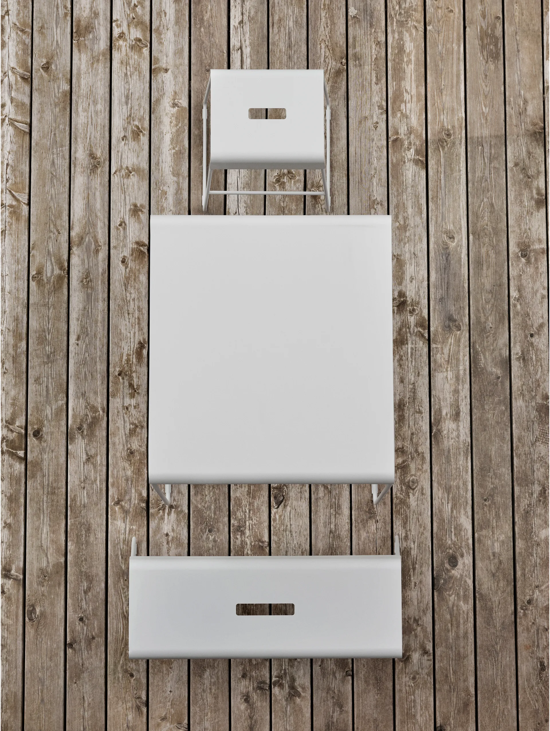 Sgabello da esterno A-stool 45 cm, Soft Grey Zone Denmark