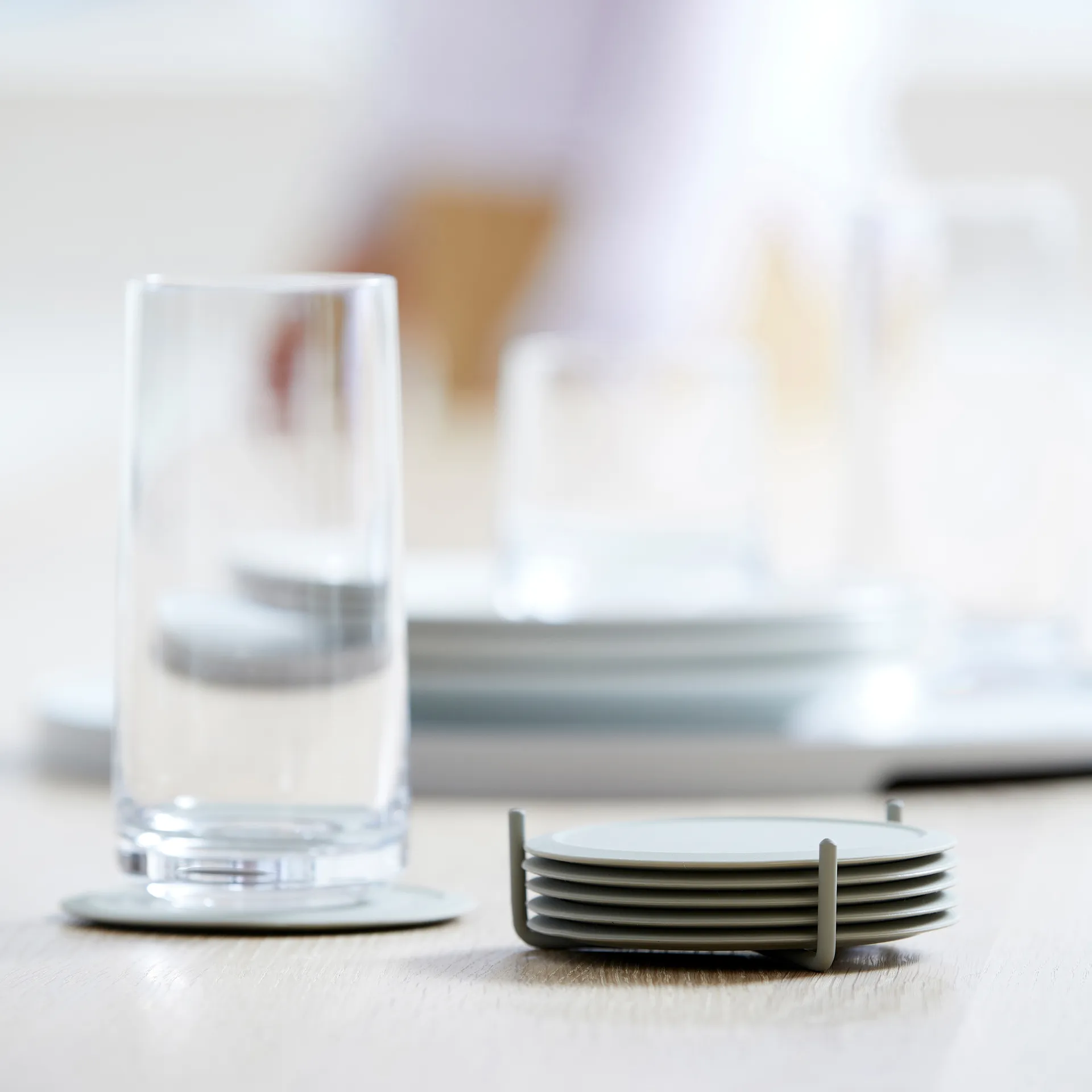 Sottobicchiere Singles con supporto, mud Zone Denmark