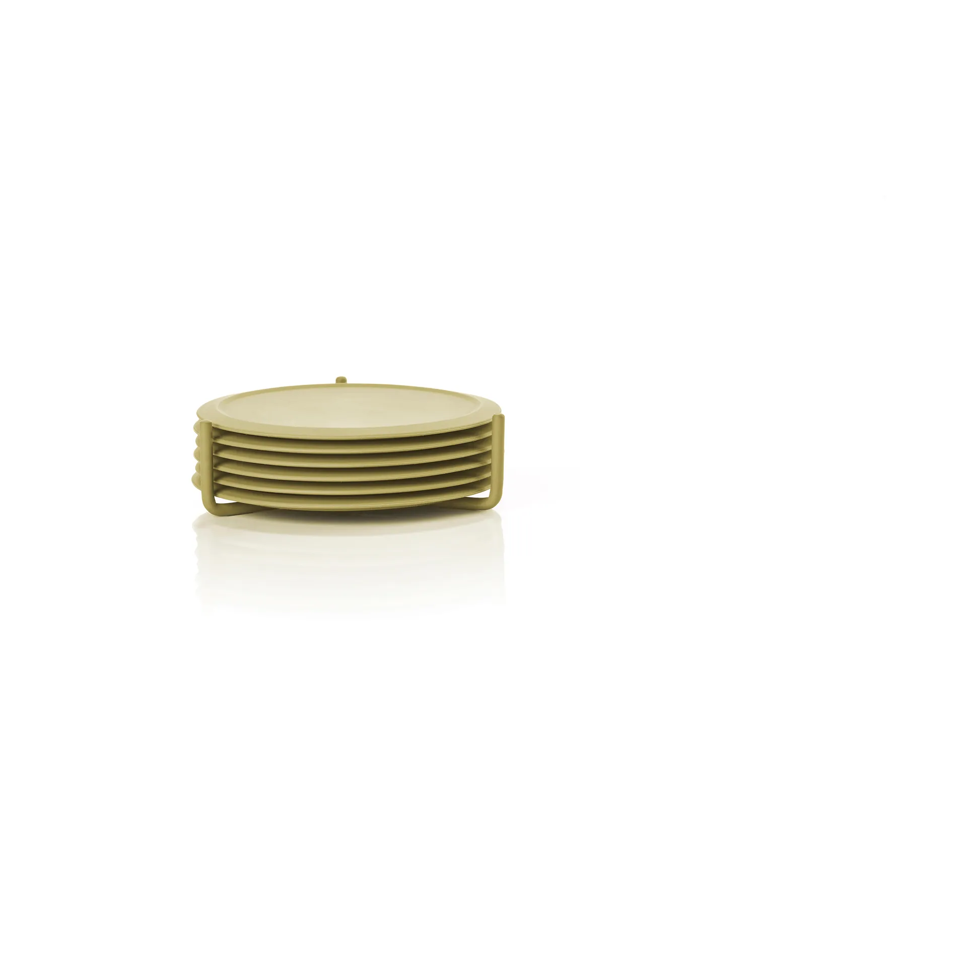 Sottobicchiere Singles con supporto, Verde Porro Zone Denmark