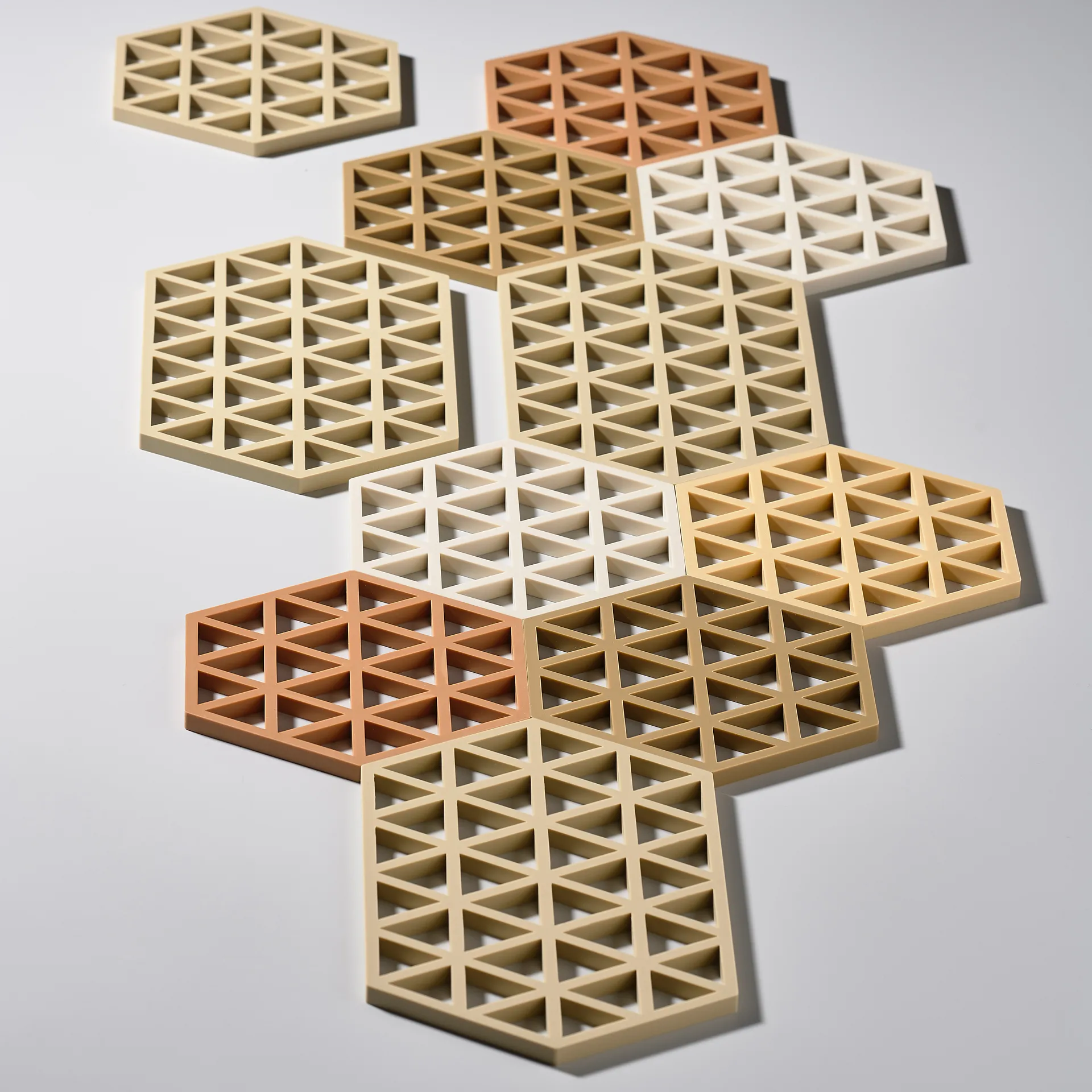 Sottopentola Triangles 14x24 cm, warm sand Zone Denmark