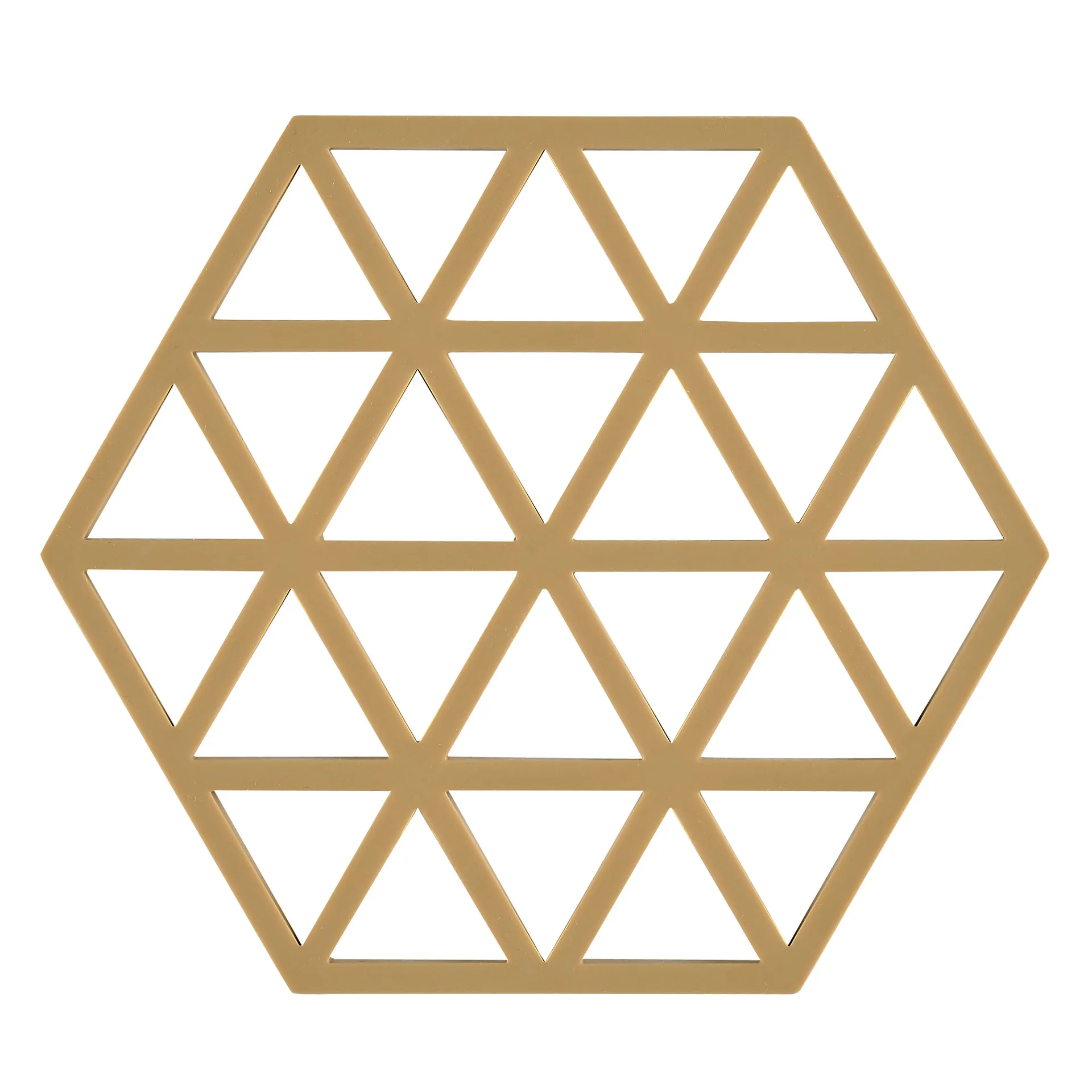 Sottopentola triangoli 14x16 cm, khaki Zone Denmark