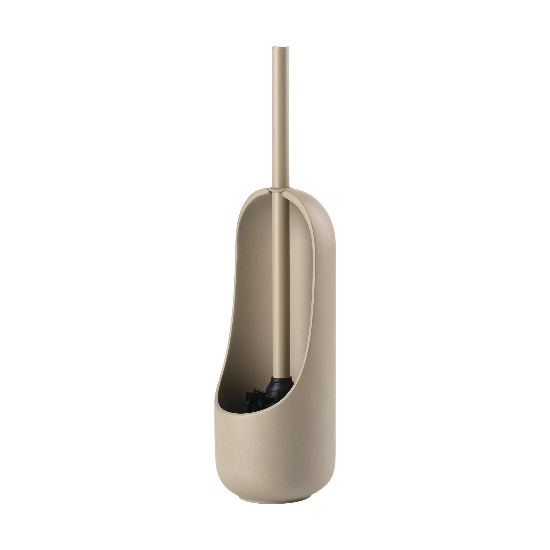 Spazzola per WC Sensu Ø11,8x41 cm, Taupe Zone Denmark