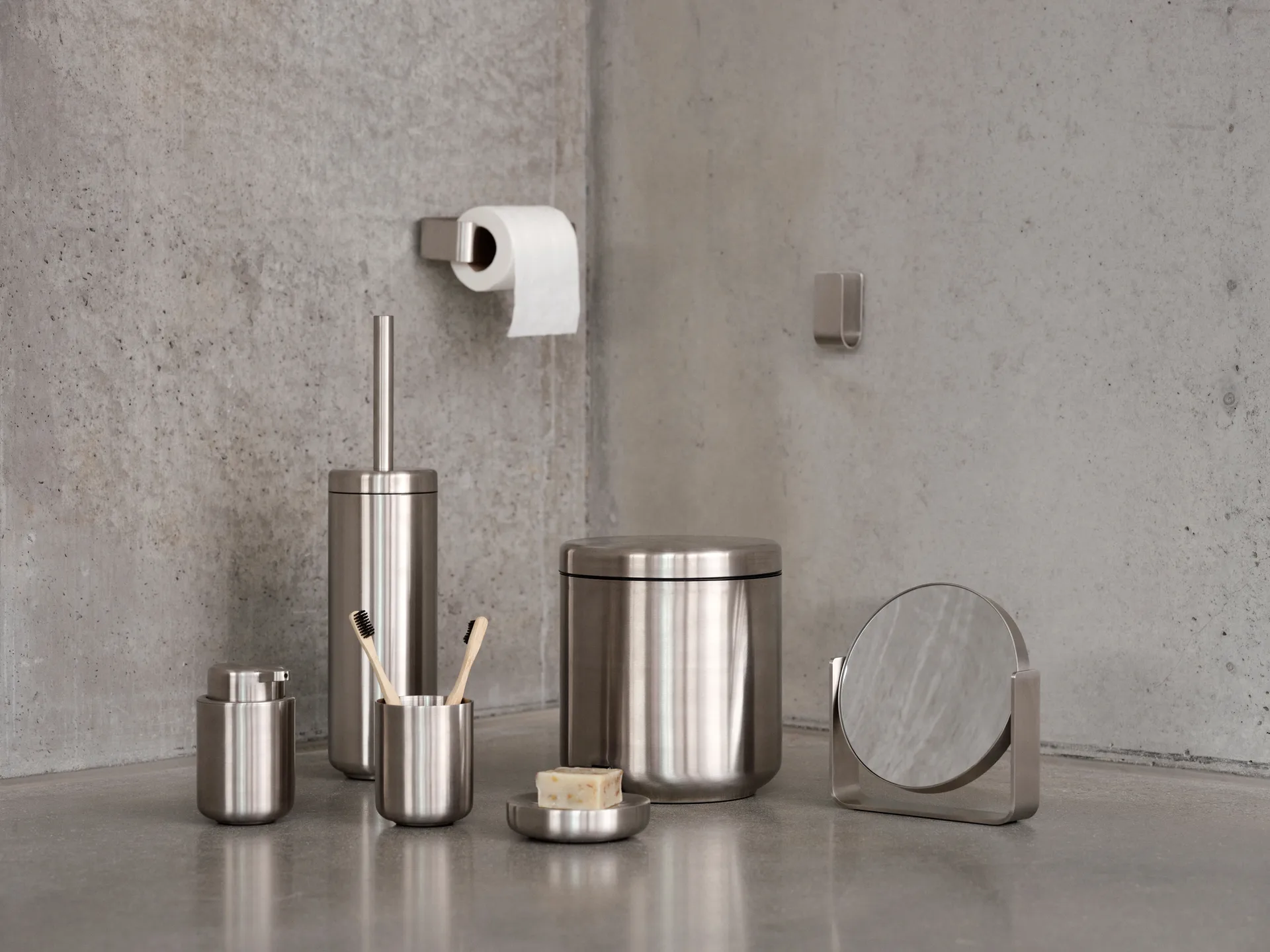 Spazzola per WC Ume, Acciaio Zone Denmark