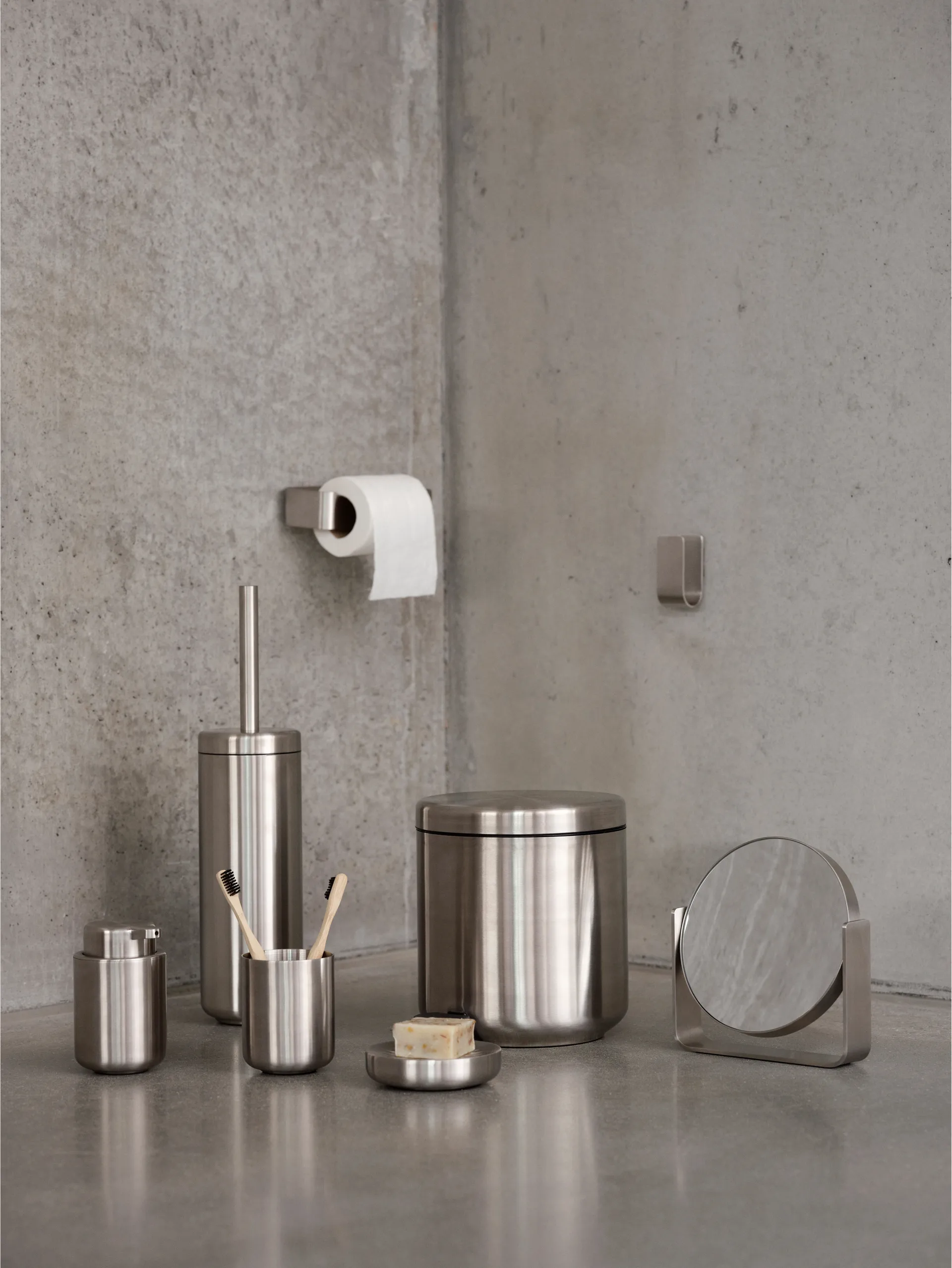 Spazzola per WC Ume, Acciaio Zone Denmark