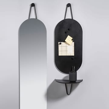 Specchio A-Wall - grigio tenue, piccolo - Zone Denmark