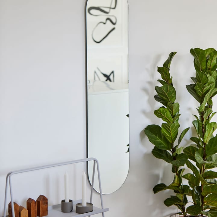 Specchio A-Wall, grigio tenue, piccolo Zone Denmark