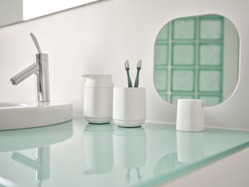 Specchio da tavolo Time 26,5 cm - Bianco - Zone Denmark