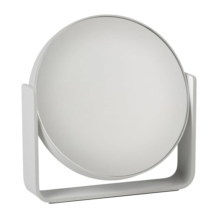 Specchio da tavolo Ume con ingrandimento x5 19x19,5 cm - Grigio chiaro - Zone Denmark