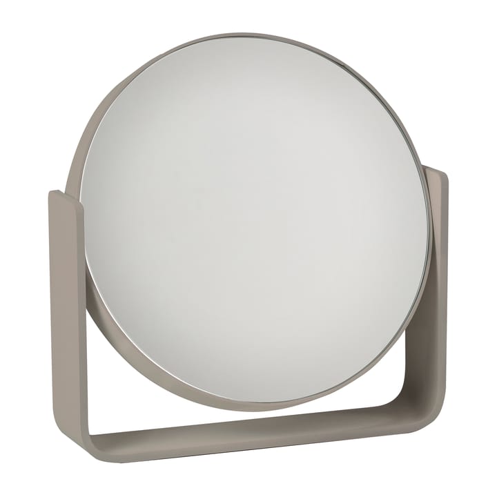 Specchio da tavolo Ume con ingrandimento x5 19x19,5 cm - Grigio talpa - Zone Denmark