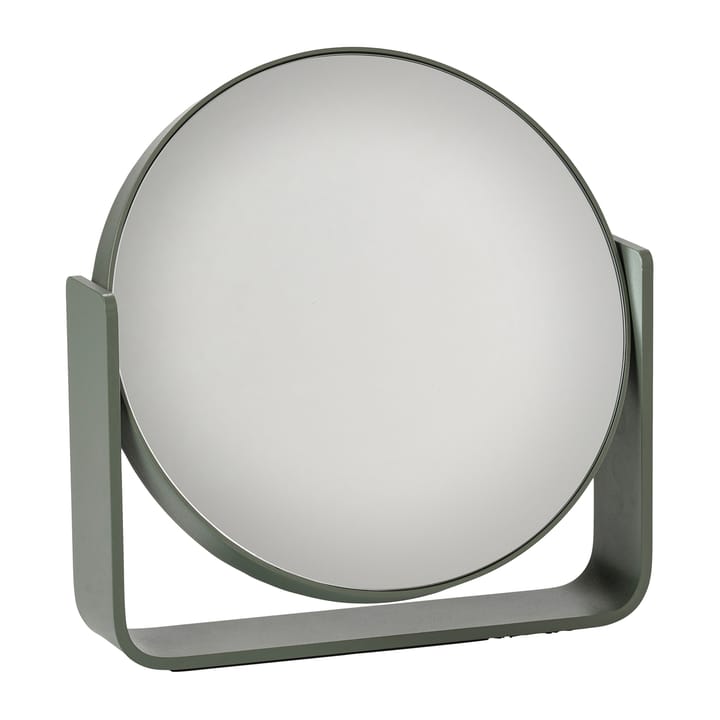 Specchio da tavolo Ume con ingrandimento x5 19x19,5 cm - Verde oliva - Zone Denmark